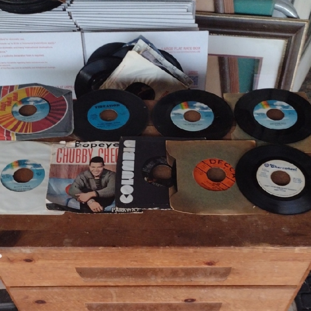 Vintage Vinyl Record Collection